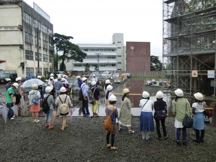 工事現場視察会（7月10日）