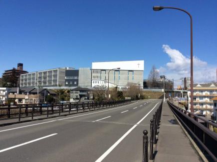 澱橋からの全景（3月12日）